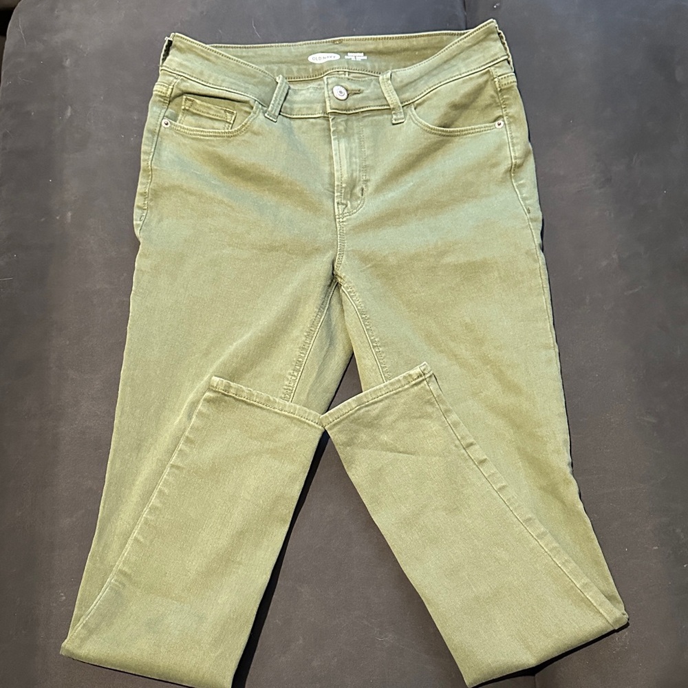 Old Navy Women's Skinny Jeans in Sage